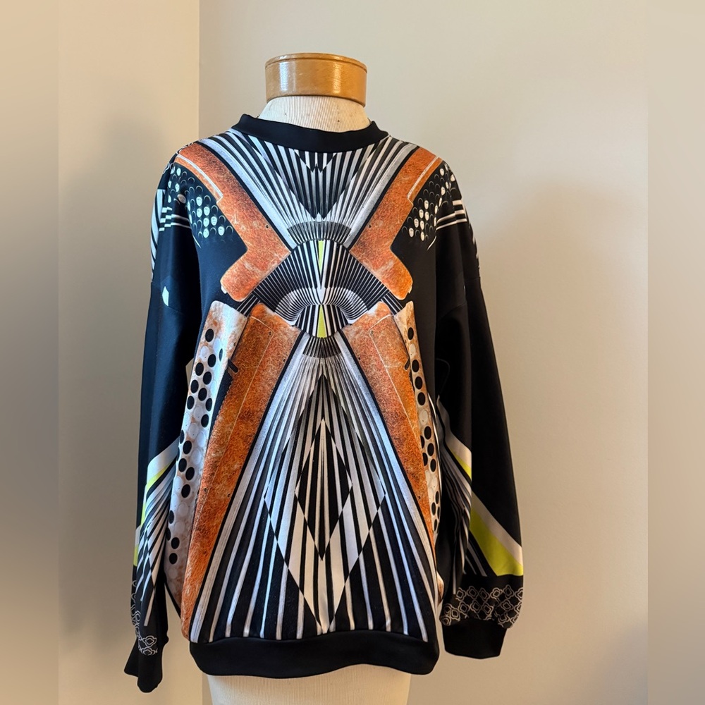 Clover Canyon neoprene fleece sweatshirt X-small